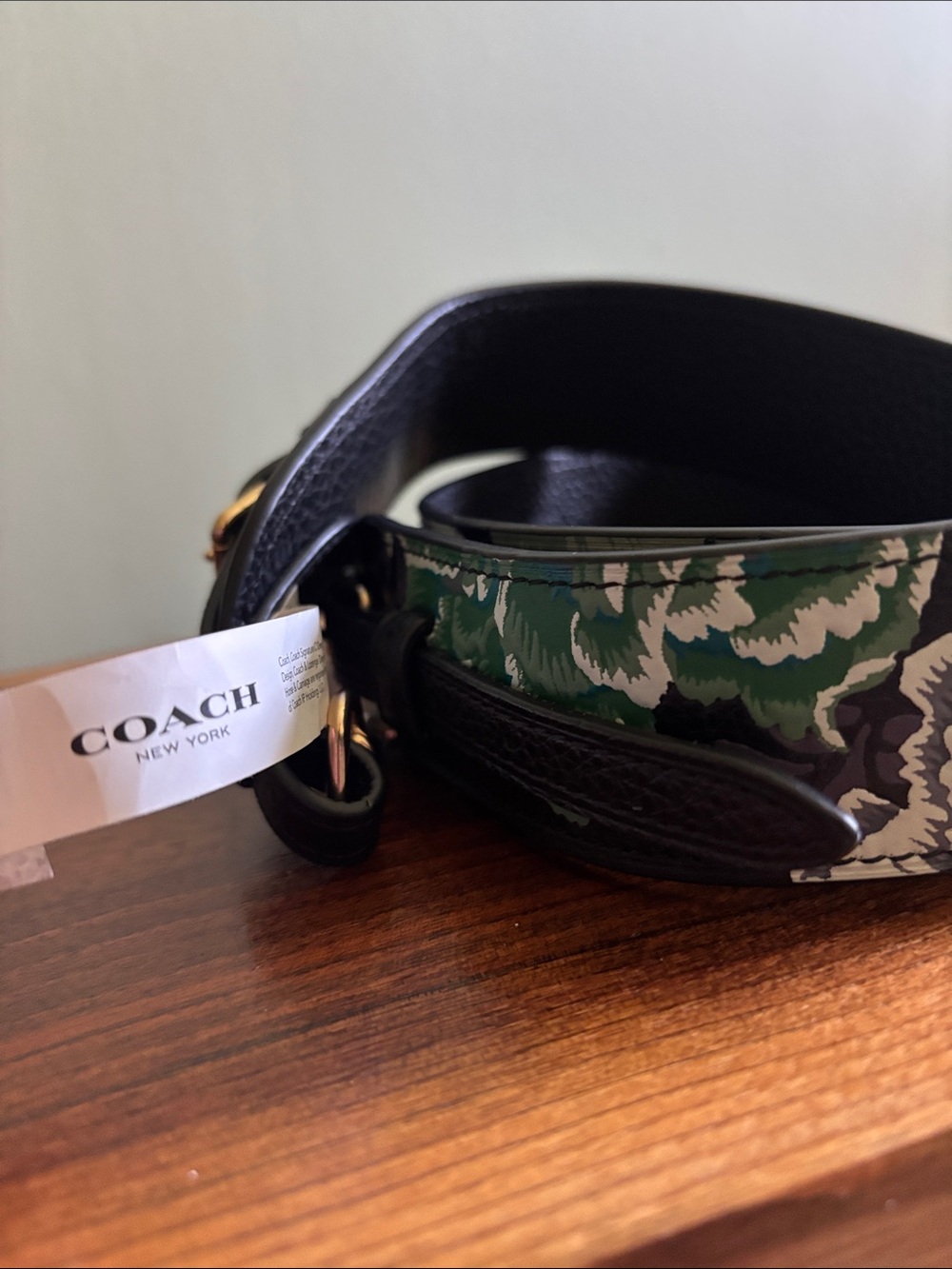 Coach Kaffe leather bag strap - Picture 2 of 2